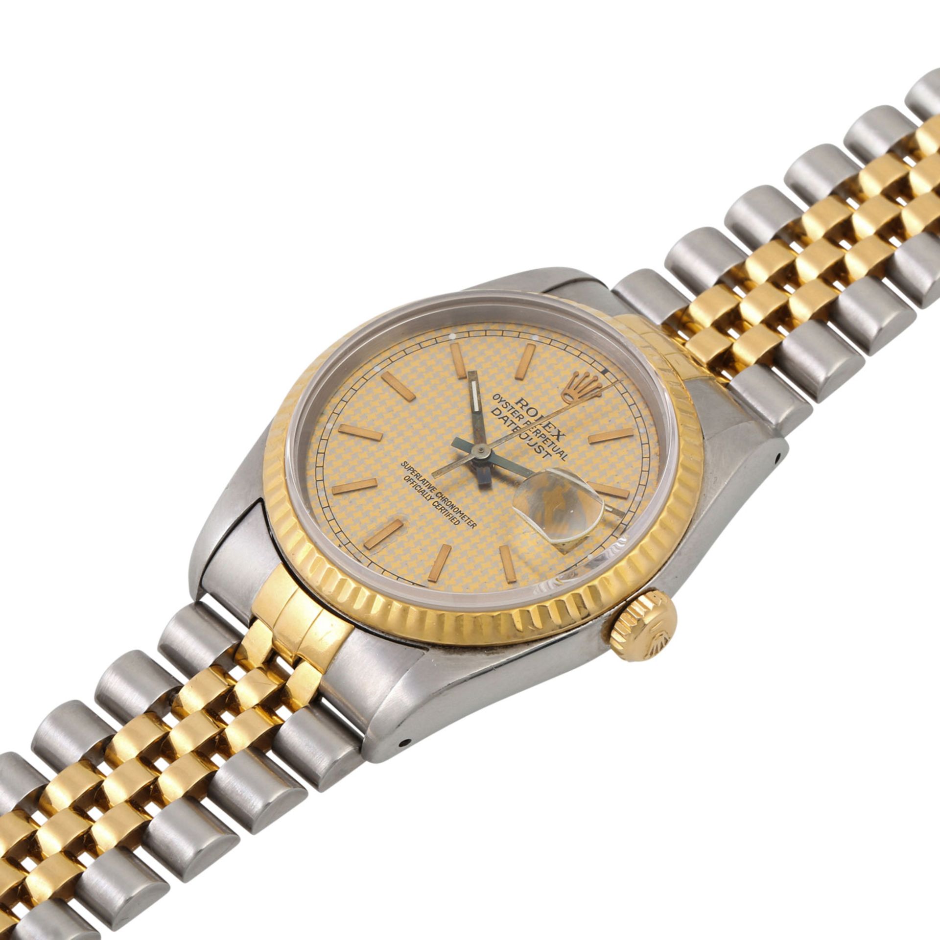 ROLEX Vintage Datejust, Ref. 16233. Armbanduhr. Edelstahl/Gold 18K. Automatic-Werk. De - Bild 4 aus 6