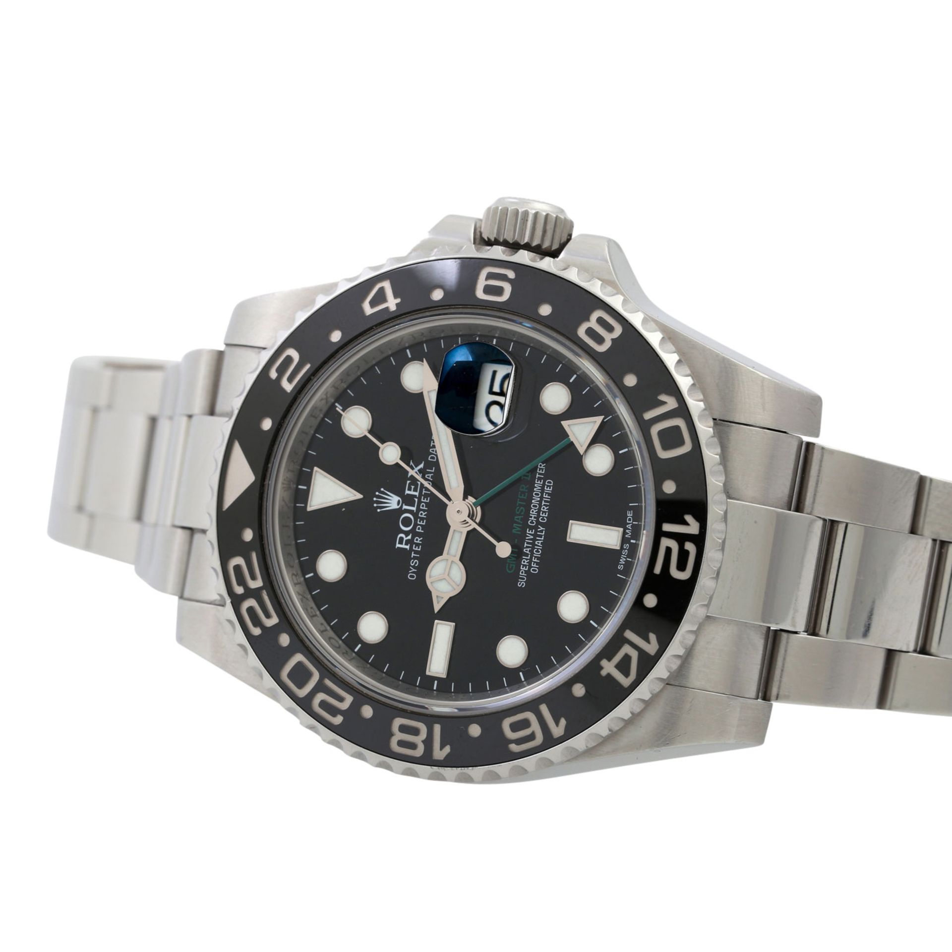 ROLEX GMT-Master II, Ref. 116710LN. Armbanduhr. Edelstahl. Automatic-Werk. Deutliche G - Image 6 of 8