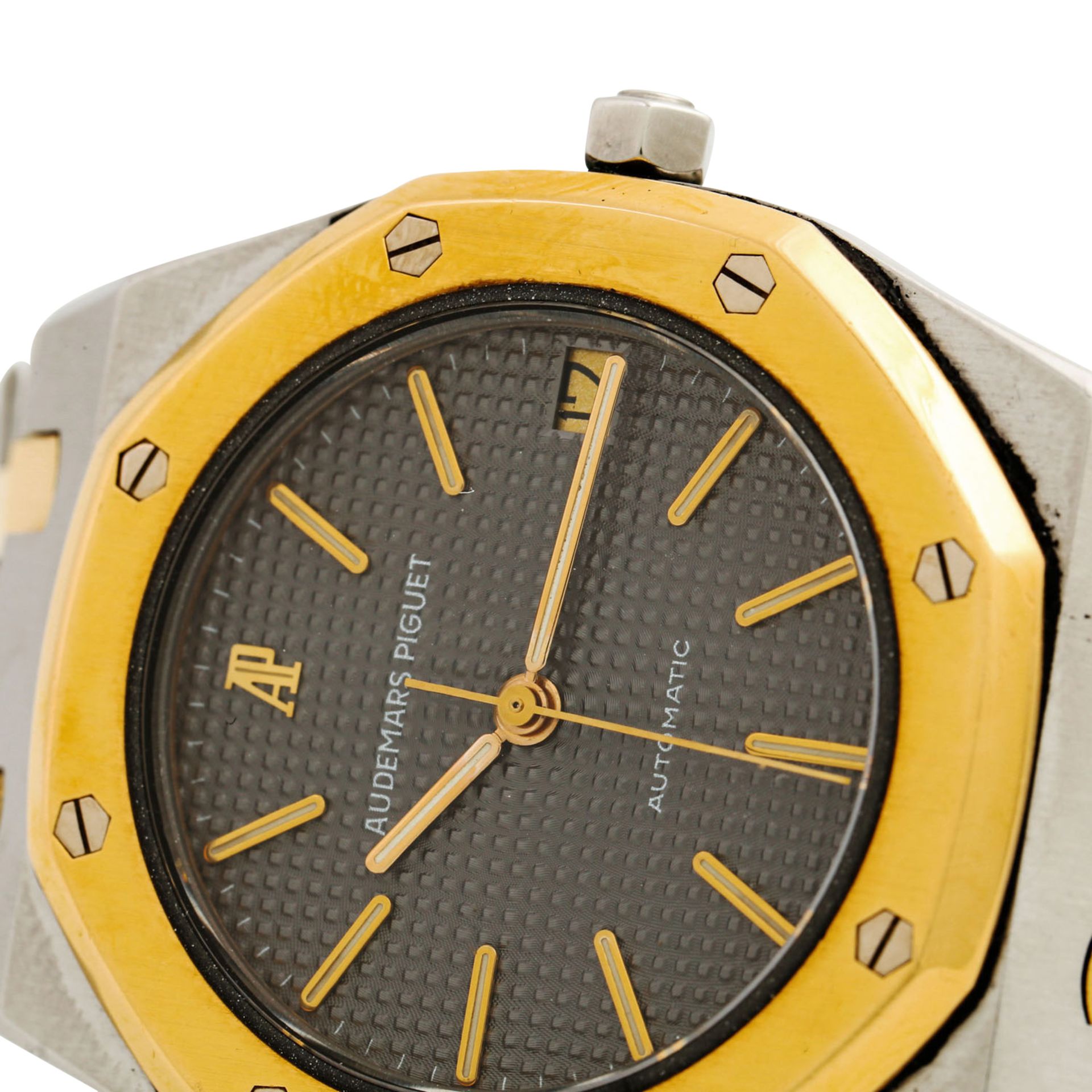 AUDEMARS PIQUET Vintage Royal Oak "Two Tone". Armbanduhr. Edelstahl/Gold 18K. Automati - Image 6 of 8