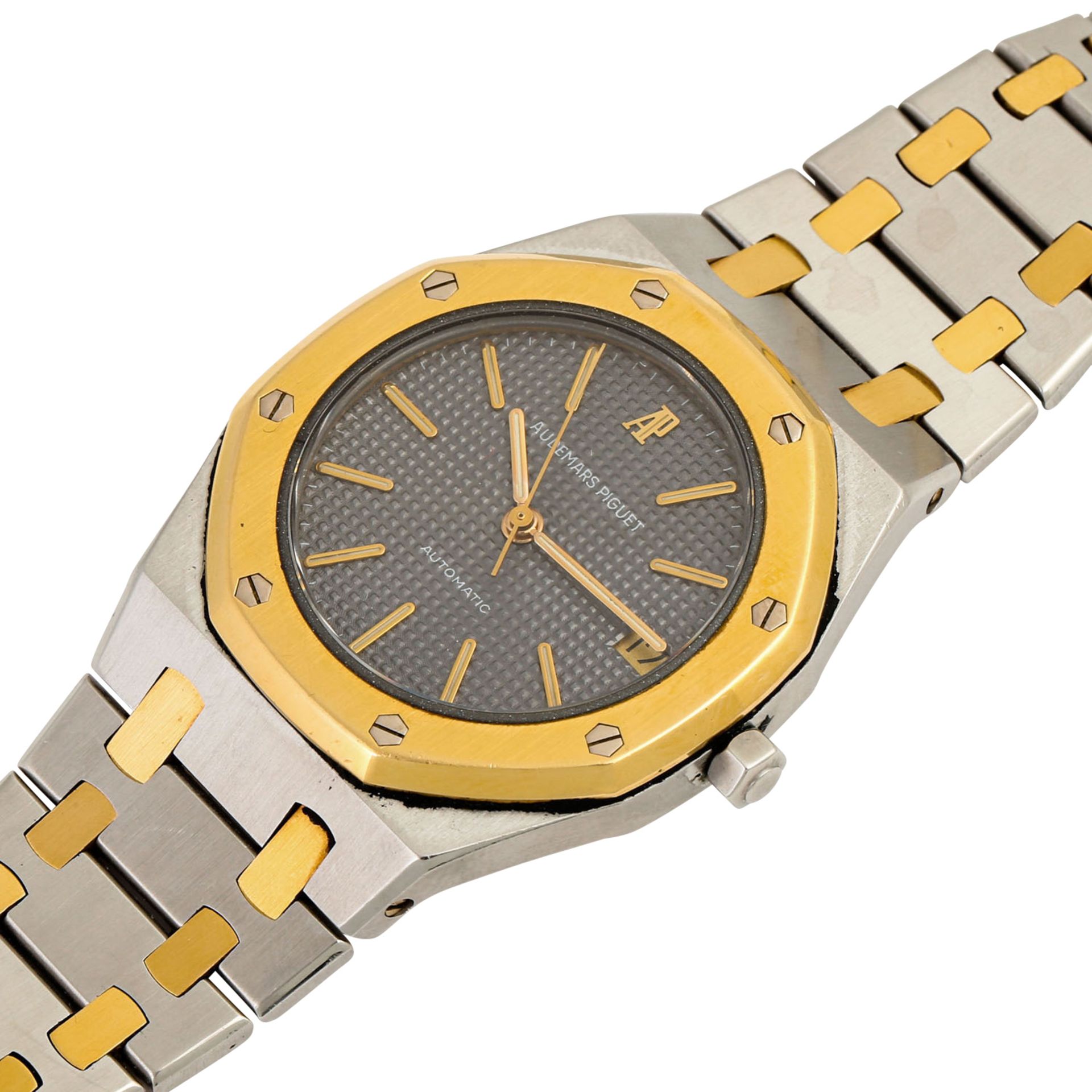 AUDEMARS PIQUET Vintage Royal Oak "Two Tone". Armbanduhr. Edelstahl/Gold 18K. Automati - Image 4 of 8