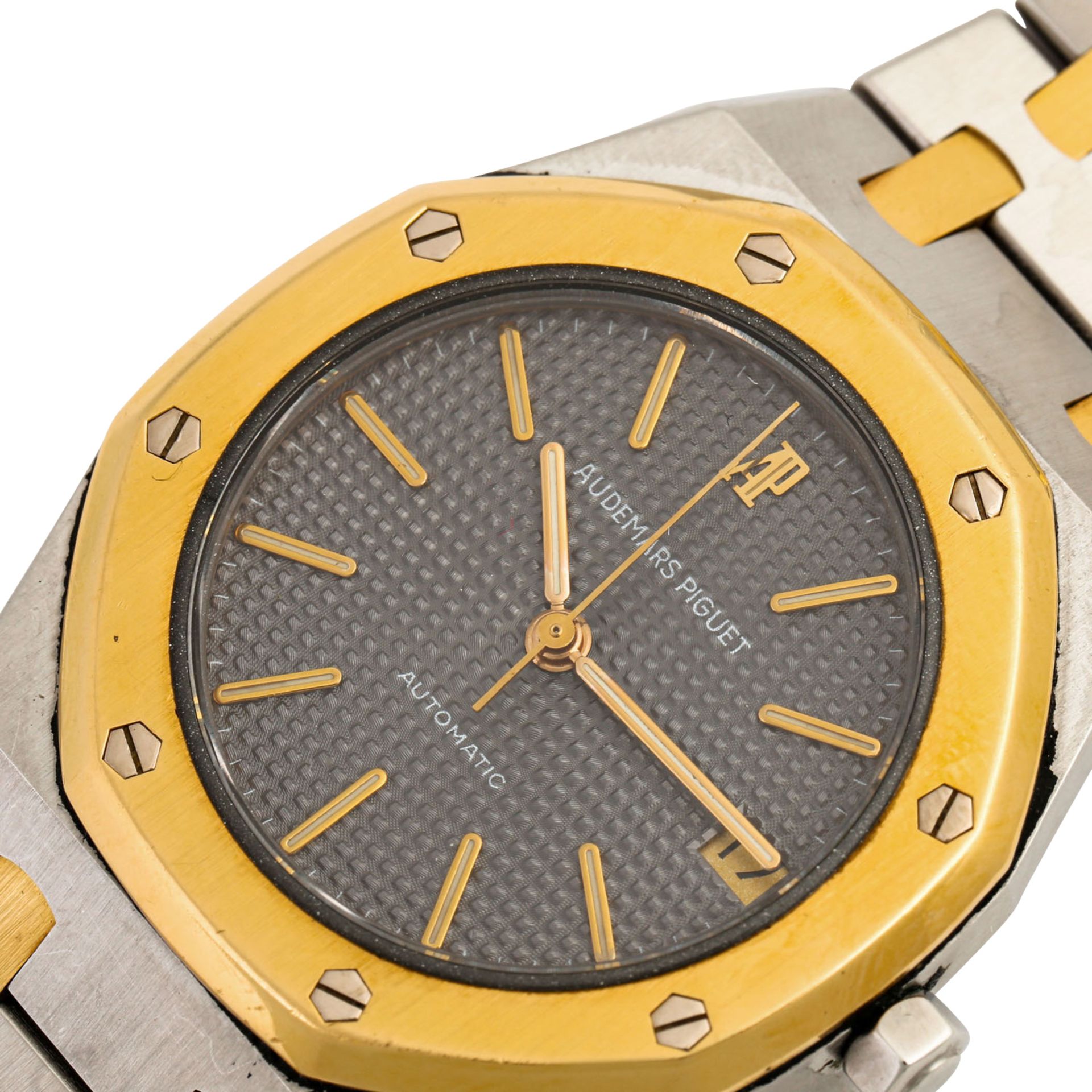 AUDEMARS PIQUET Vintage Royal Oak "Two Tone". Armbanduhr. Edelstahl/Gold 18K. Automati - Bild 5 aus 8