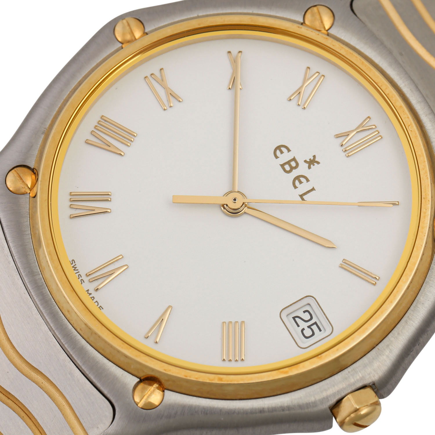 EBEL Classic Wave, Ref. E1187141. Armbanduhr. Edelstahl/Gold 18K. Quarz-Werk. Guter Zu - Image 5 of 6