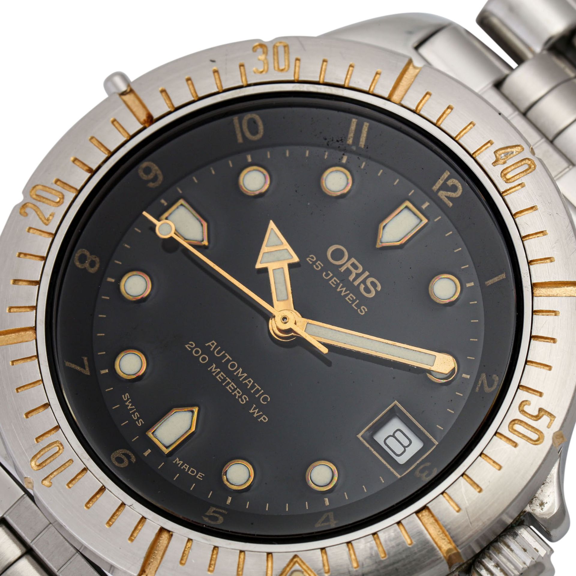 ORIS Vintage Diver, Ref. 7401. Armbanduhr. Edelstahl. Automatic-Werk, Kaliber ETA 2824 - Bild 4 aus 4