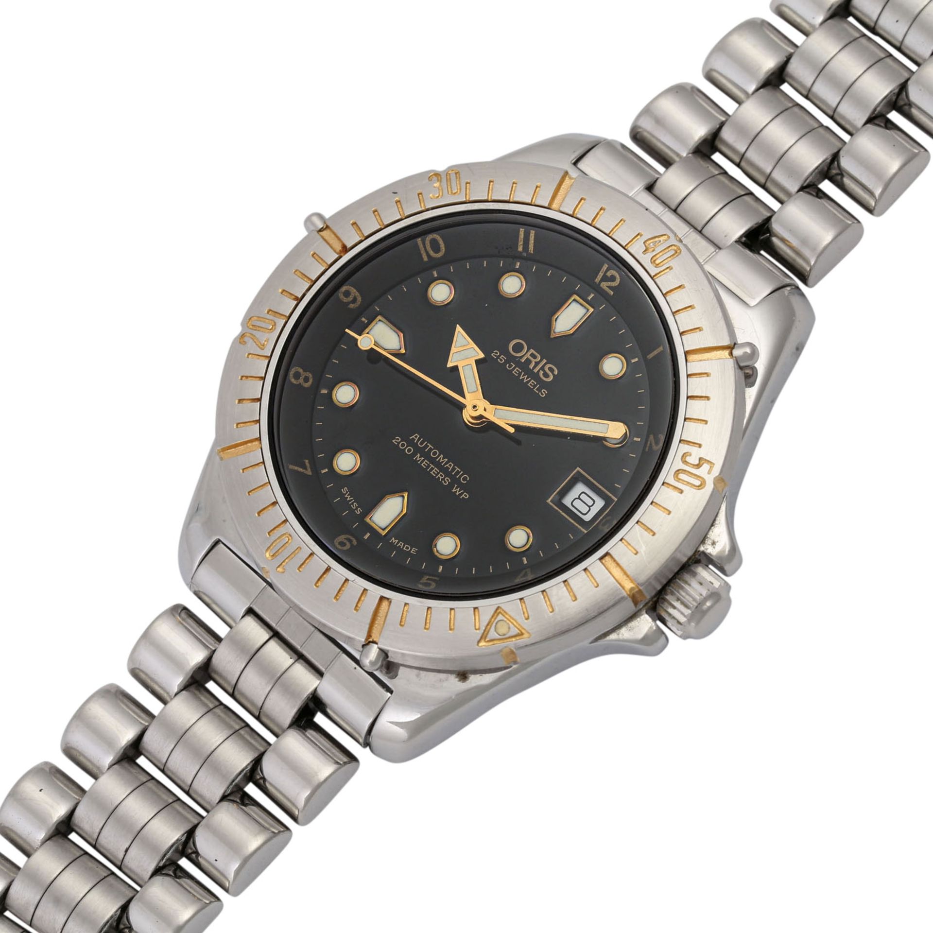 ORIS Vintage Diver, Ref. 7401. Armbanduhr. Edelstahl. Automatic-Werk, Kaliber ETA 2824 - Bild 3 aus 4