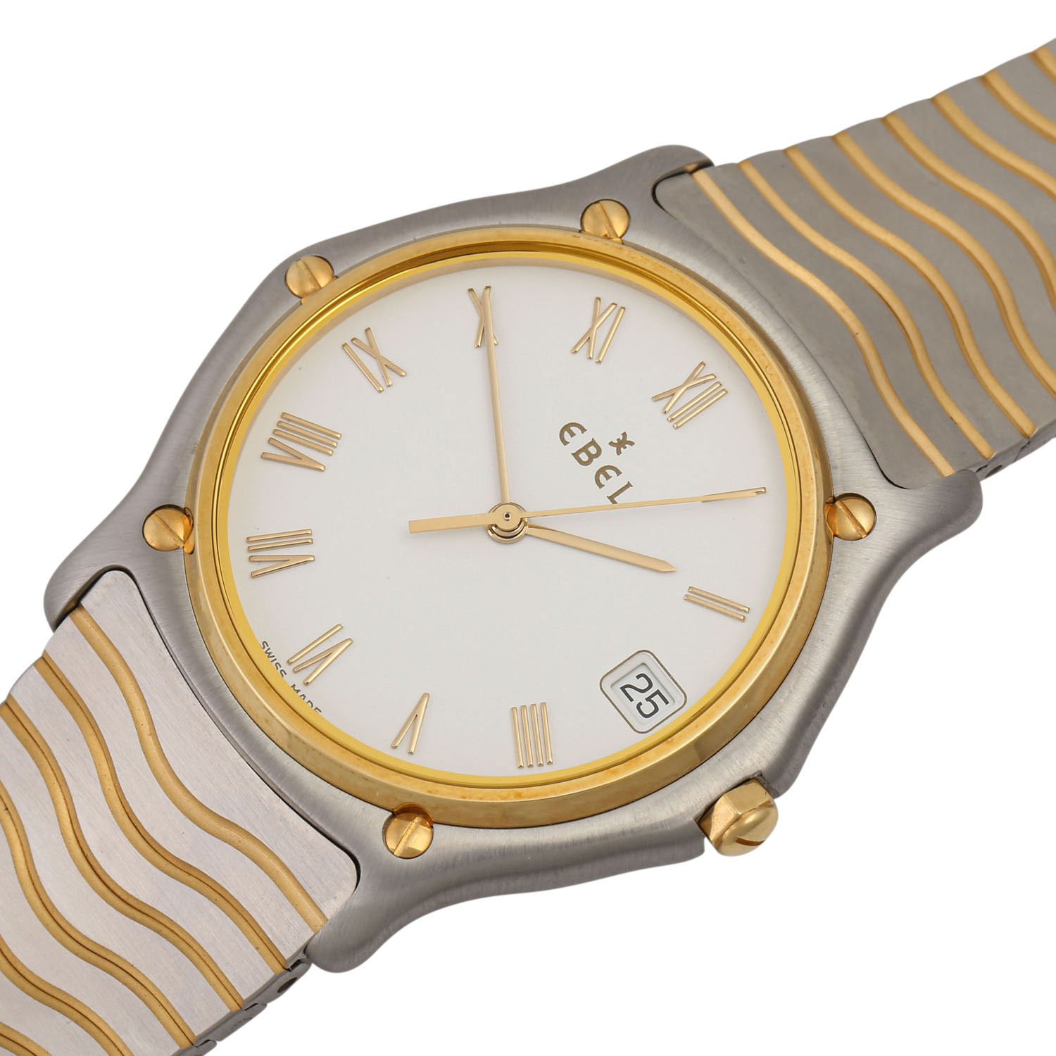 EBEL Classic Wave, Ref. E1187141. Armbanduhr. Edelstahl/Gold 18K. Quarz-Werk. Guter Zu - Image 4 of 6