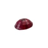 1 loser Rubin von 1,66 ct guter Zustand. Alle Steine ohne detaillierte gemmologische P