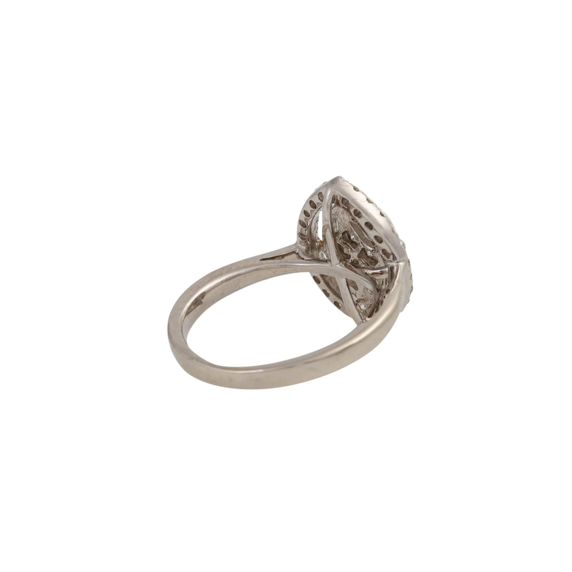 Ring mit Diamanten zus. ca. 0,80 ct, - Image 3 of 4