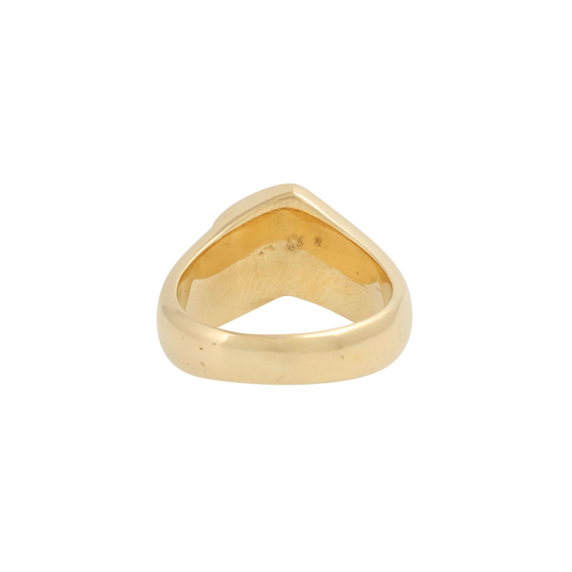 Ring mit Brillanten zus. ca. 0,70 ct, - Image 4 of 5