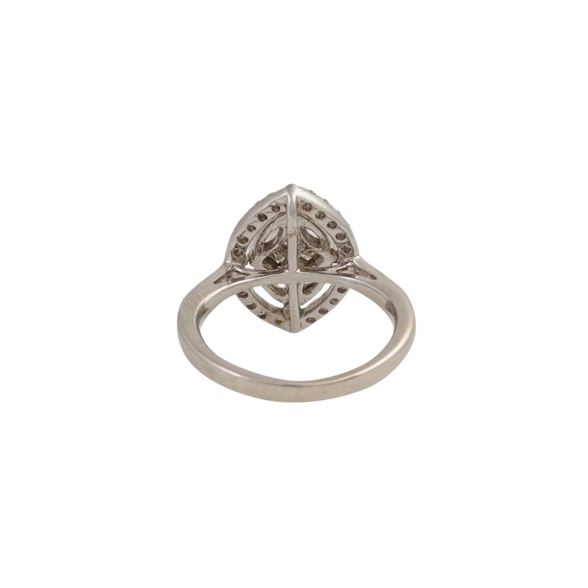 Ring mit Diamanten zus. ca. 0,80 ct, - Image 4 of 4