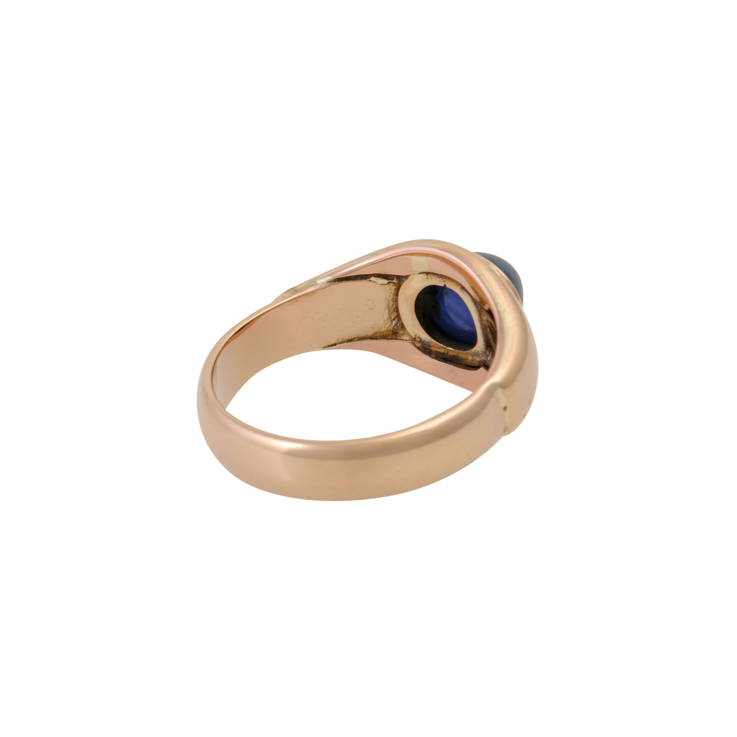 Ring mit Saphircabochon, - Image 3 of 4