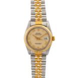 ROLEX Vintage Datejust "Two Tone", Ref. 16233. Armbanduhr.