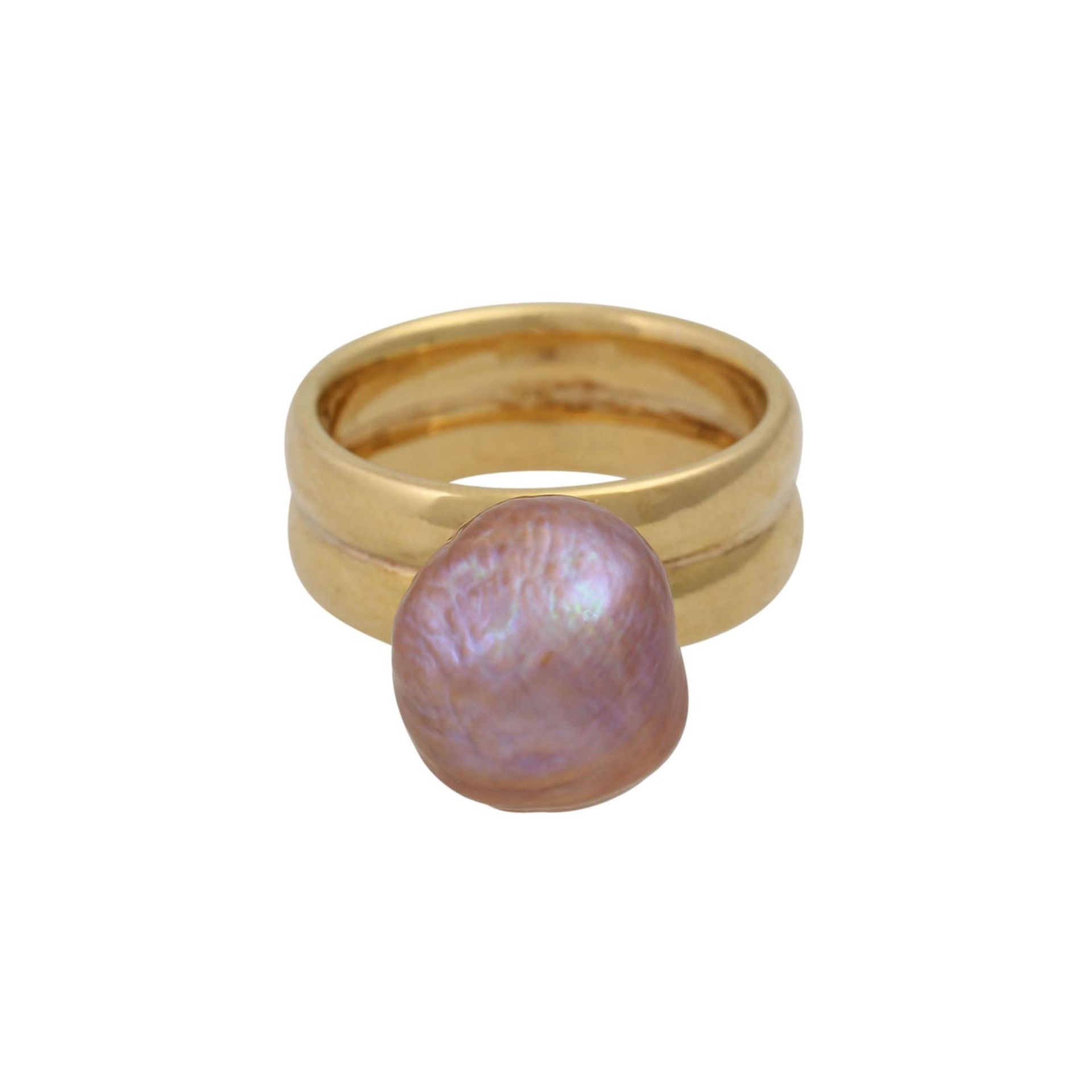 Ring mit Kasumiga-Ura Perle, - Image 2 of 4