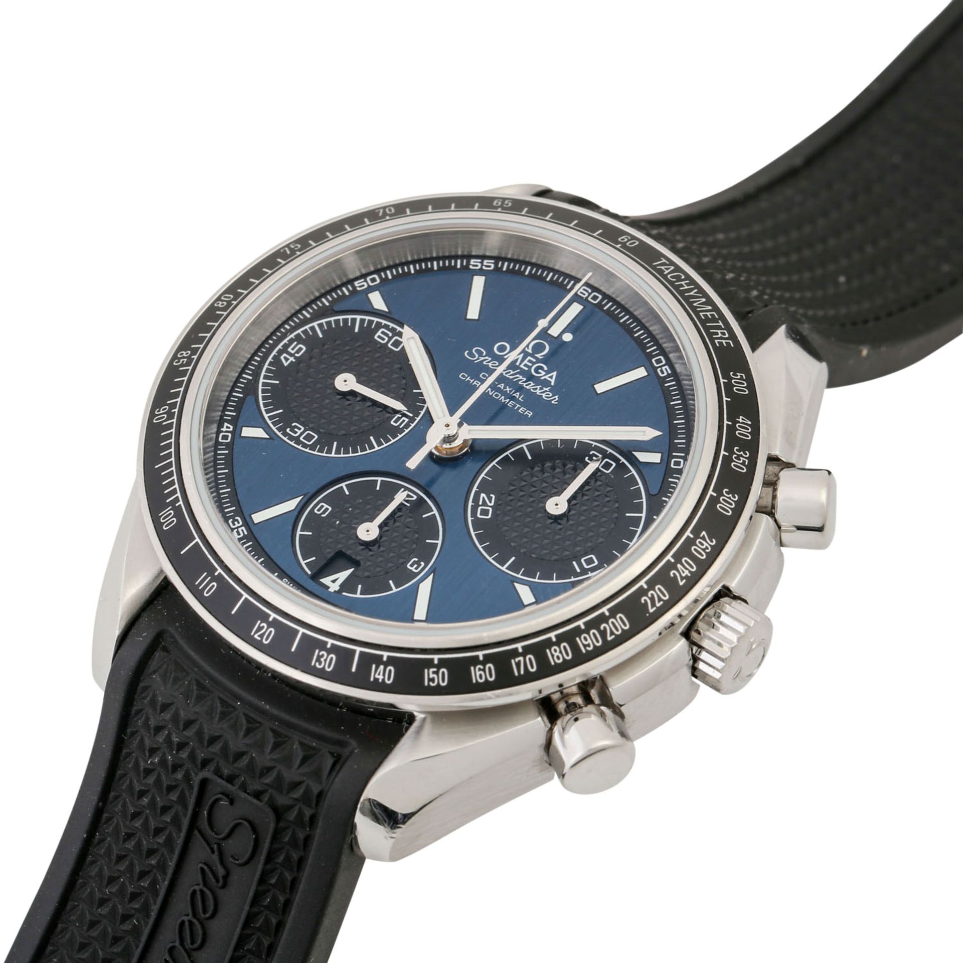 OMEGA Speedmaster "Racing Co-Axial Chronometer Chronograph", Ref. 326.32.40.50.03.001. Herrenuhr. - Bild 4 aus 9