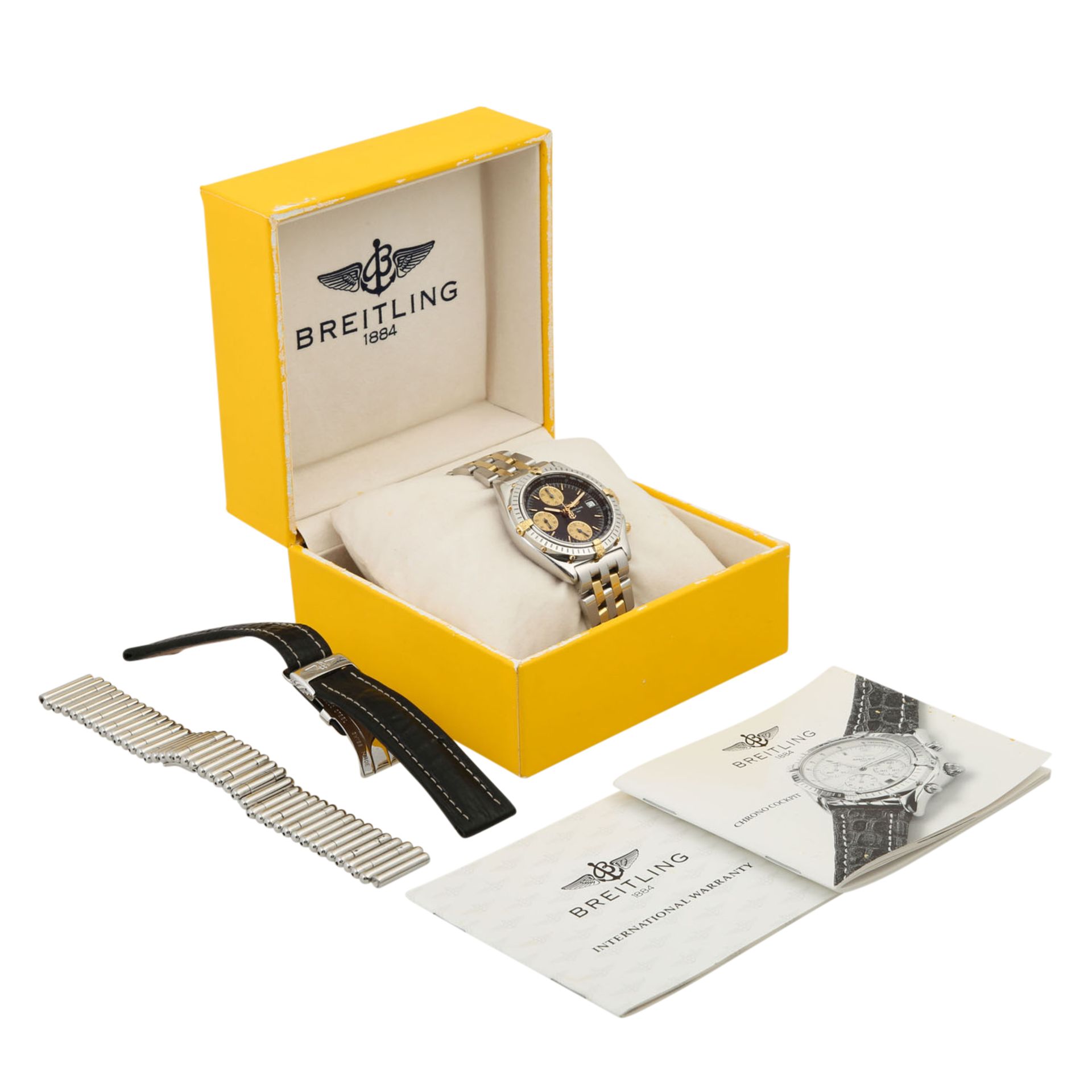 BREITLING Vintage Chronomat, Ref. B13050.1. Armbanduhr. Damaliger Neupreis: 4.240,- Euro. - Bild 8 aus 9