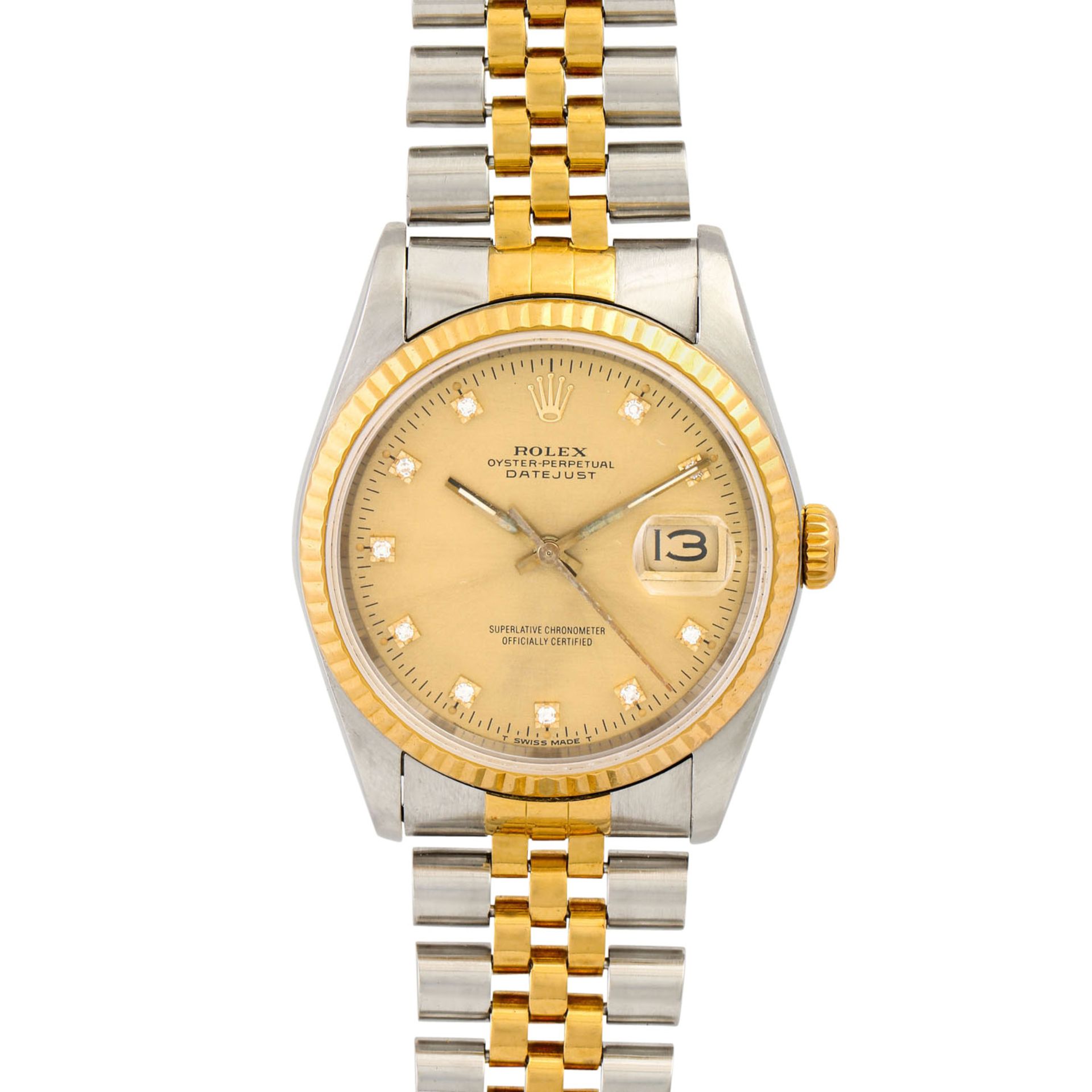 ROLEX Vintage Datejust 36, Ref. 16233. Armbanduhr.