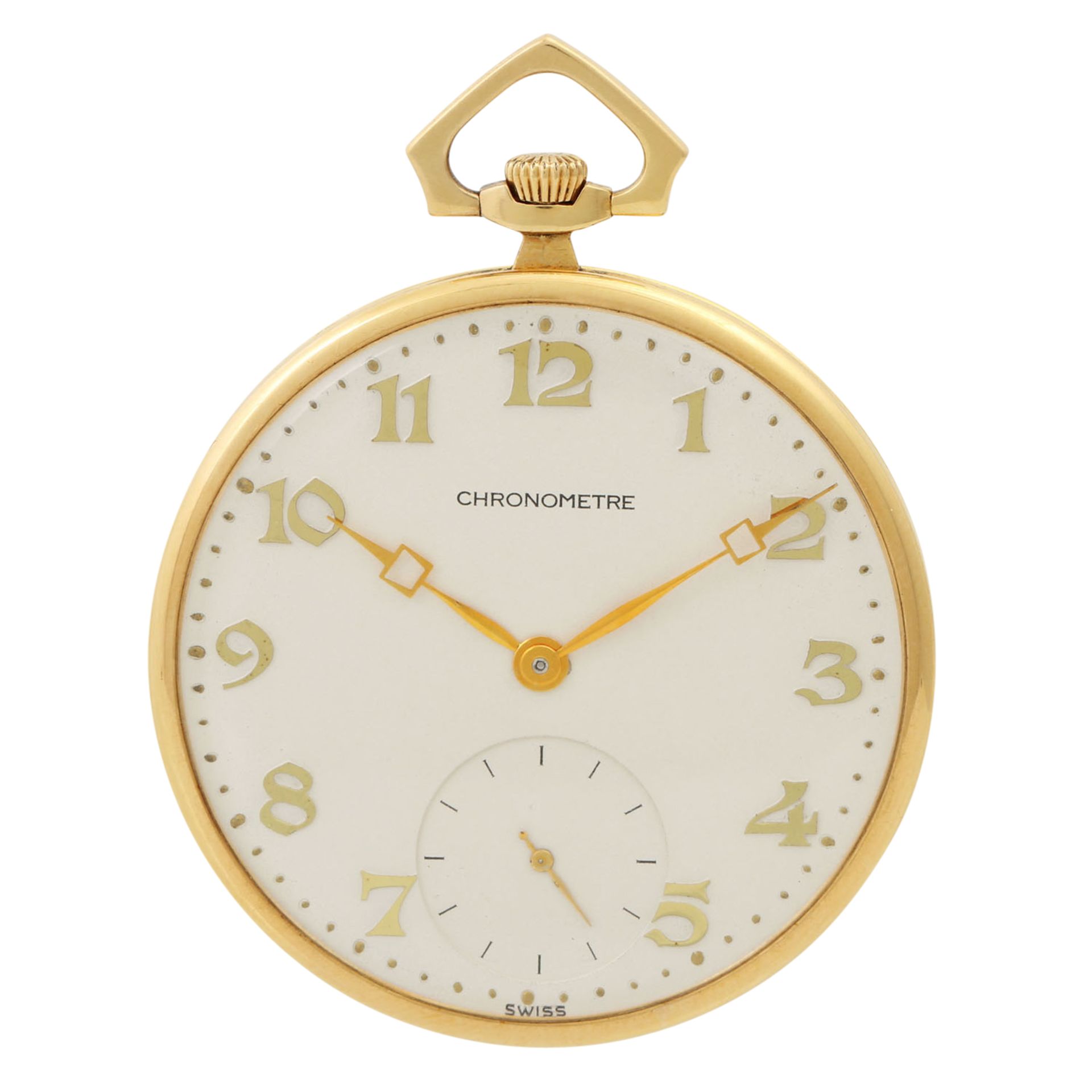 INTER WATCH CO. Chronometre Taschenuhr. Ca. 1920er Jahre.