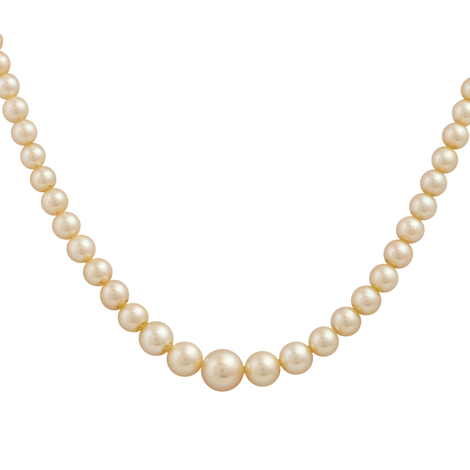 Perlenkette im Verlauf von 4-7,5 mm - Image 2 of 5