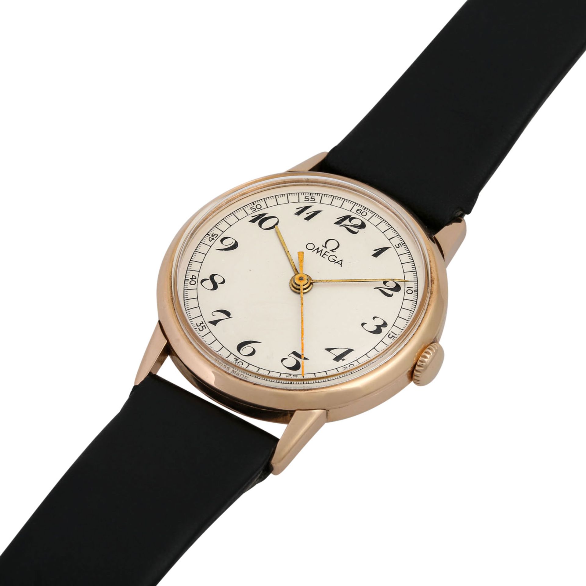 OMEGA 1940er Vintage Armbanduhr. - Bild 4 aus 8