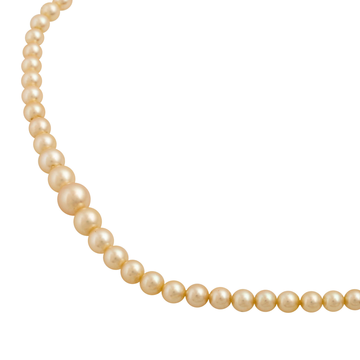 Perlenkette im Verlauf von 4-7,5 mm - Image 4 of 5
