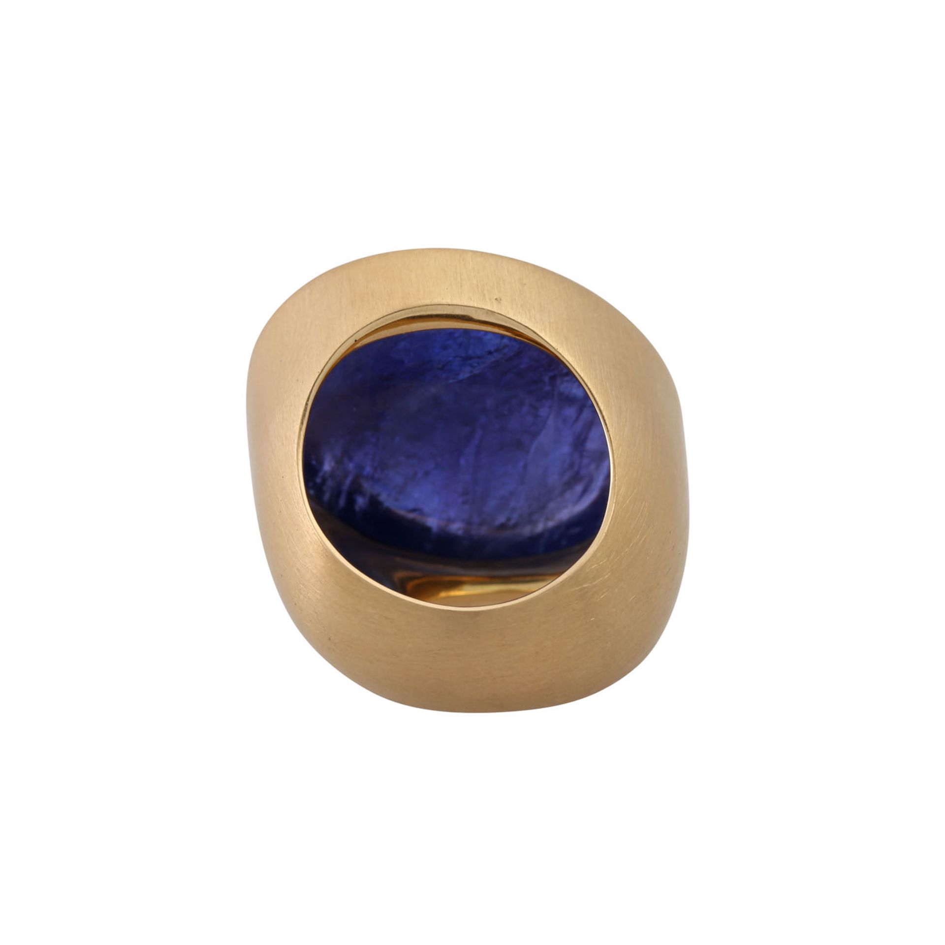 Ring mit großem Tansanit Cabochon - Image 4 of 5