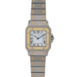 CARTIER Vintage Santos Galbee, Ref. 1172961. Armbanduhr. Ca. 1990er Jahre.