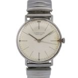 JUNGHANS Vintage "Design Max Bill". Armbanduhr.