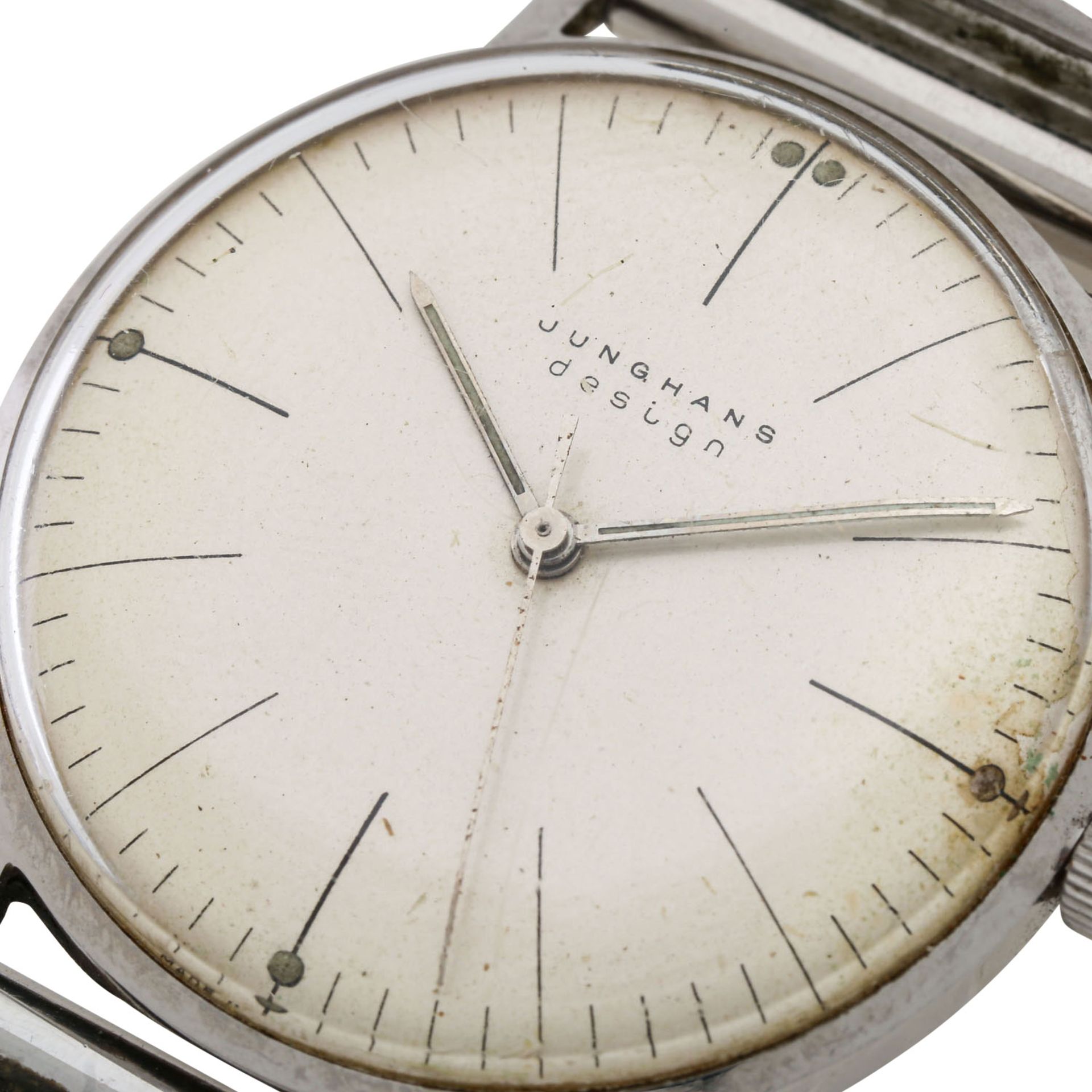 JUNGHANS Vintage "Design Max Bill". Armbanduhr. - Bild 5 aus 6