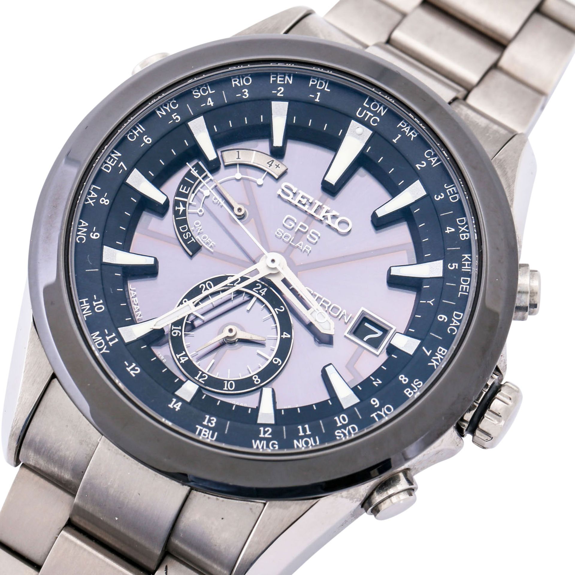 SEIKO Astron GPS Solar, Ref. 7X52-0AA0. Herrenuhr. Damaliger Kaufpreis: 2.500,- Euro. - Bild 4 aus 6