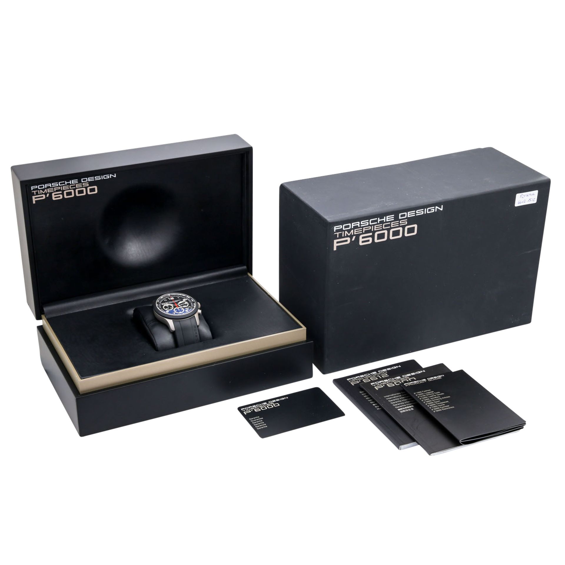 PORSCHE DESIGN Dashbord Chronograph, Ref. 6612.15/2. Herrenuhr. Damaliger Kaufpreis: 3.950,- Euro. - Bild 6 aus 6