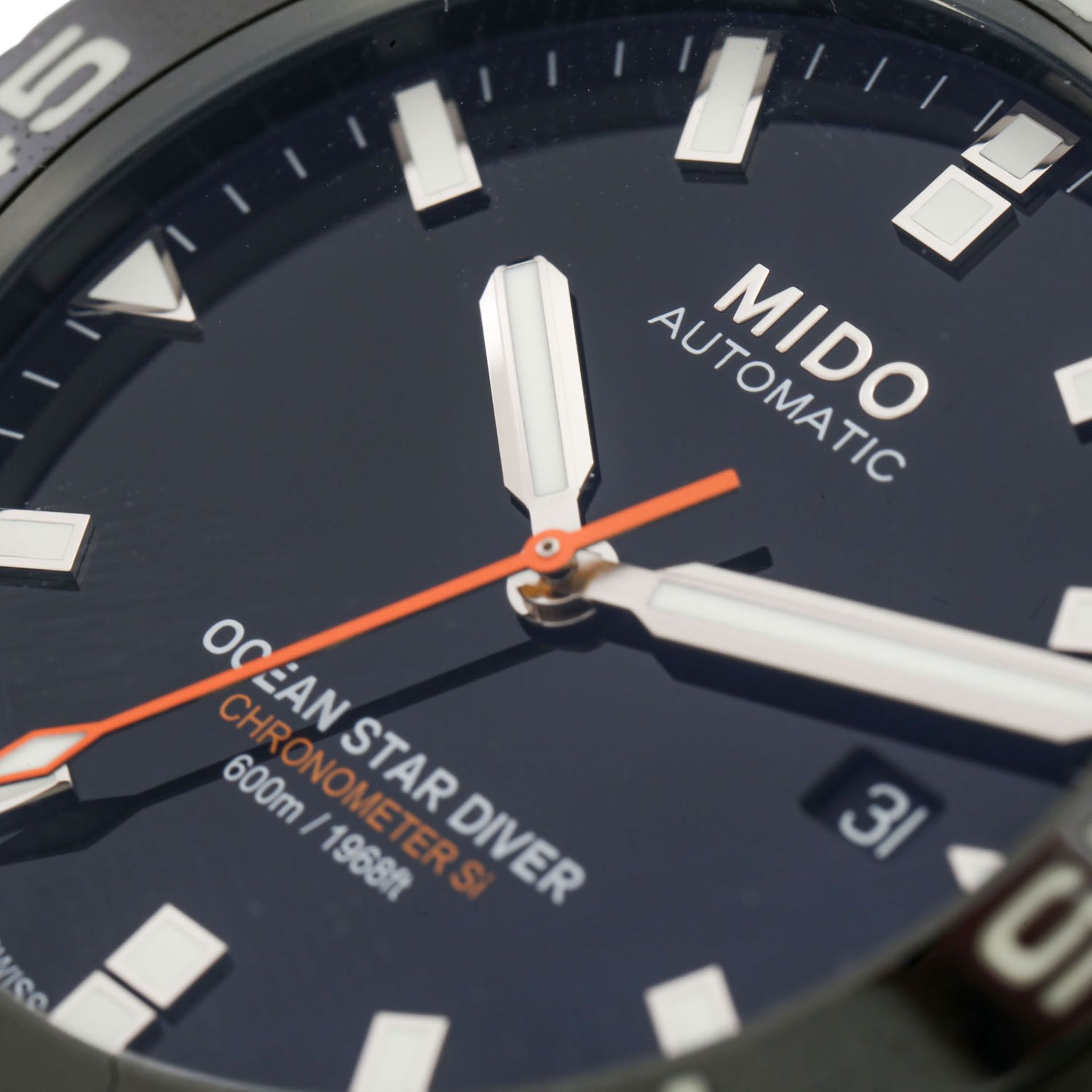 MIDO Ocean Star Diver 600, Ref. M026.608.37.051.00. Herrenuhr. Aktueller Neupreis: 1.490,- Euro. - Bild 5 aus 6