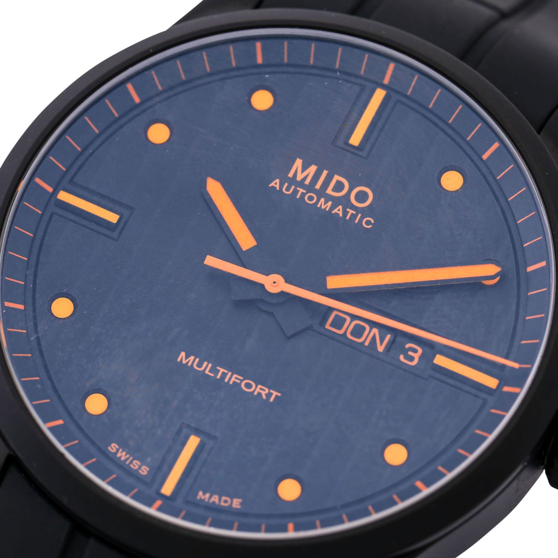 MIDO Multiford DayDate "Special Edition Black", Ref. M005.430.37.051.80. Herrenuhr. Aktueller Neupre - Bild 5 aus 6