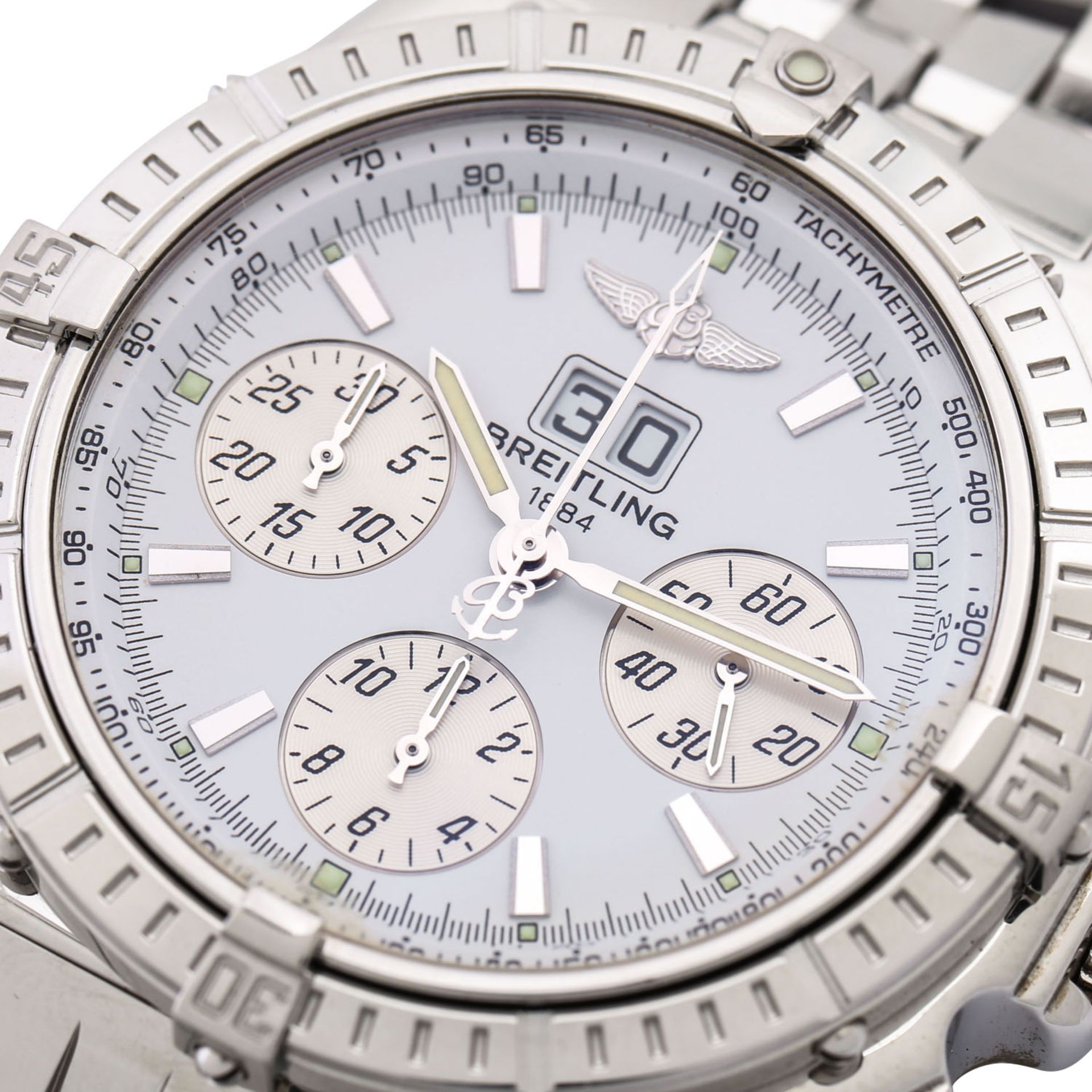 BREITLING Crosswind Special Chronograph Big Date, Ref. A44355-365. Herrenuhr. - Bild 5 aus 6