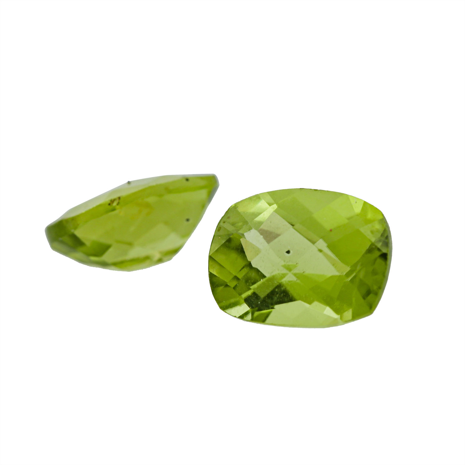 Konvolut 2 Peridots von 4,28 ct - Bild 5 aus 5