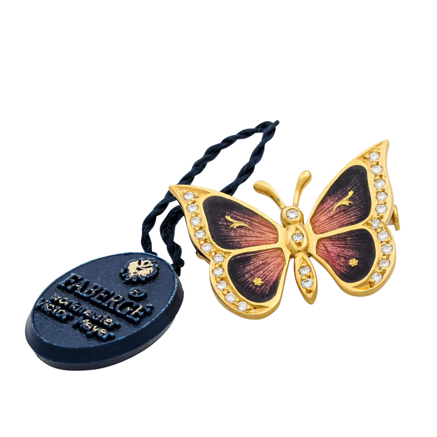 VICTOR MAYER FABERGÉ Brosche "Schmetterling" - Image 4 of 4