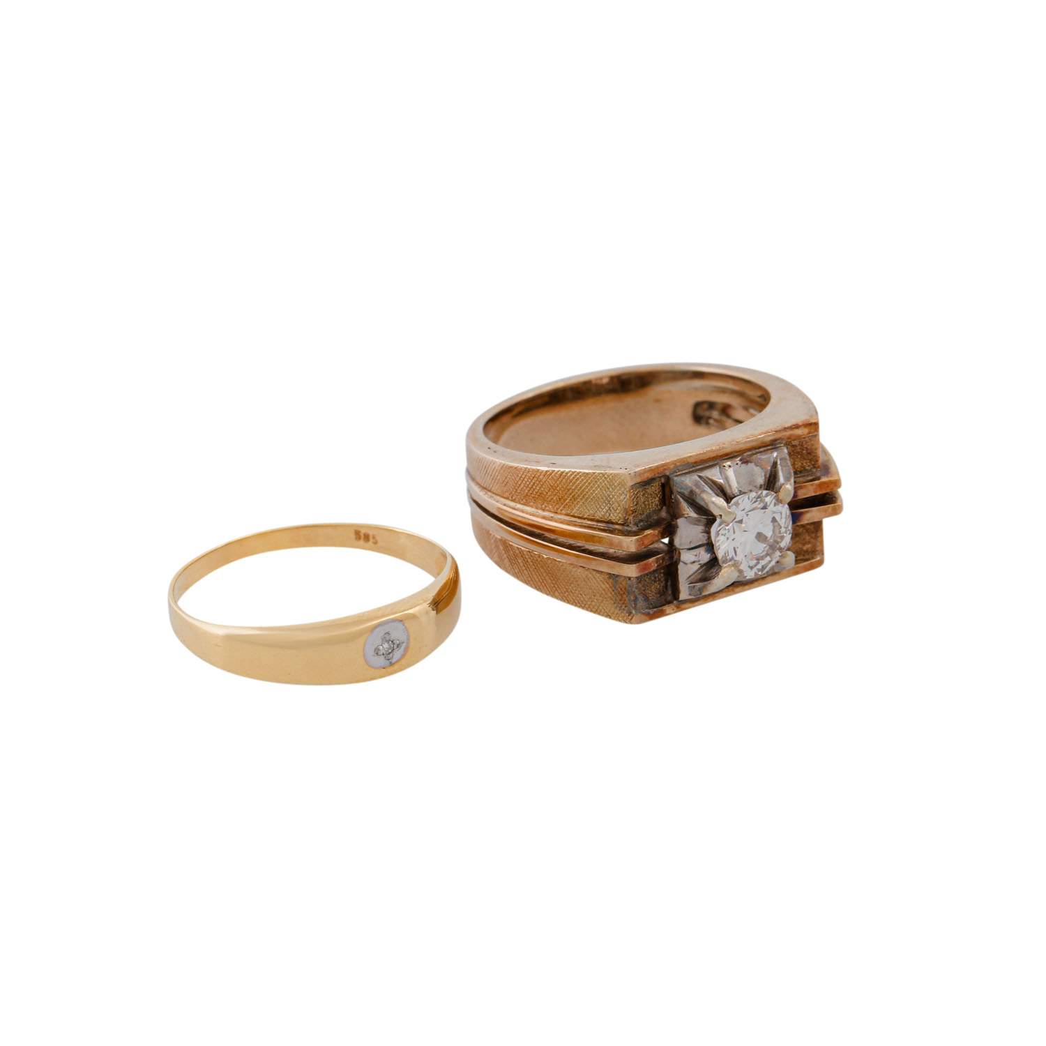 PFANDAUKTION - Kette, Anhänger, Ring (333 10,7 gr.) - Image 10 of 11