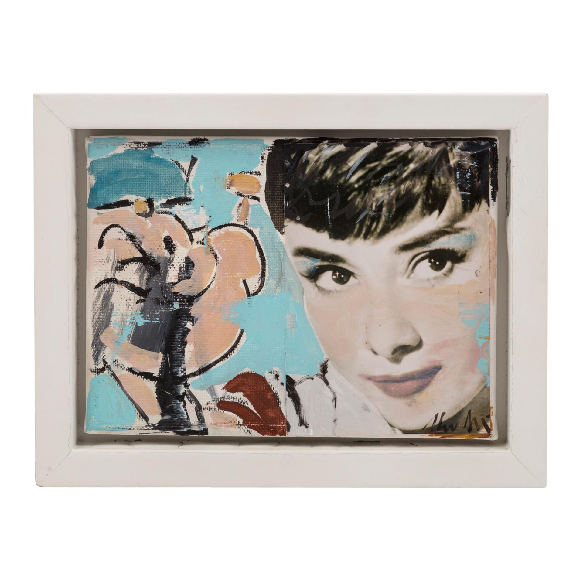 MEYER, HEINER (geb. 1953), "Audrey Hepburn und Popeye", - Bild 2 aus 4