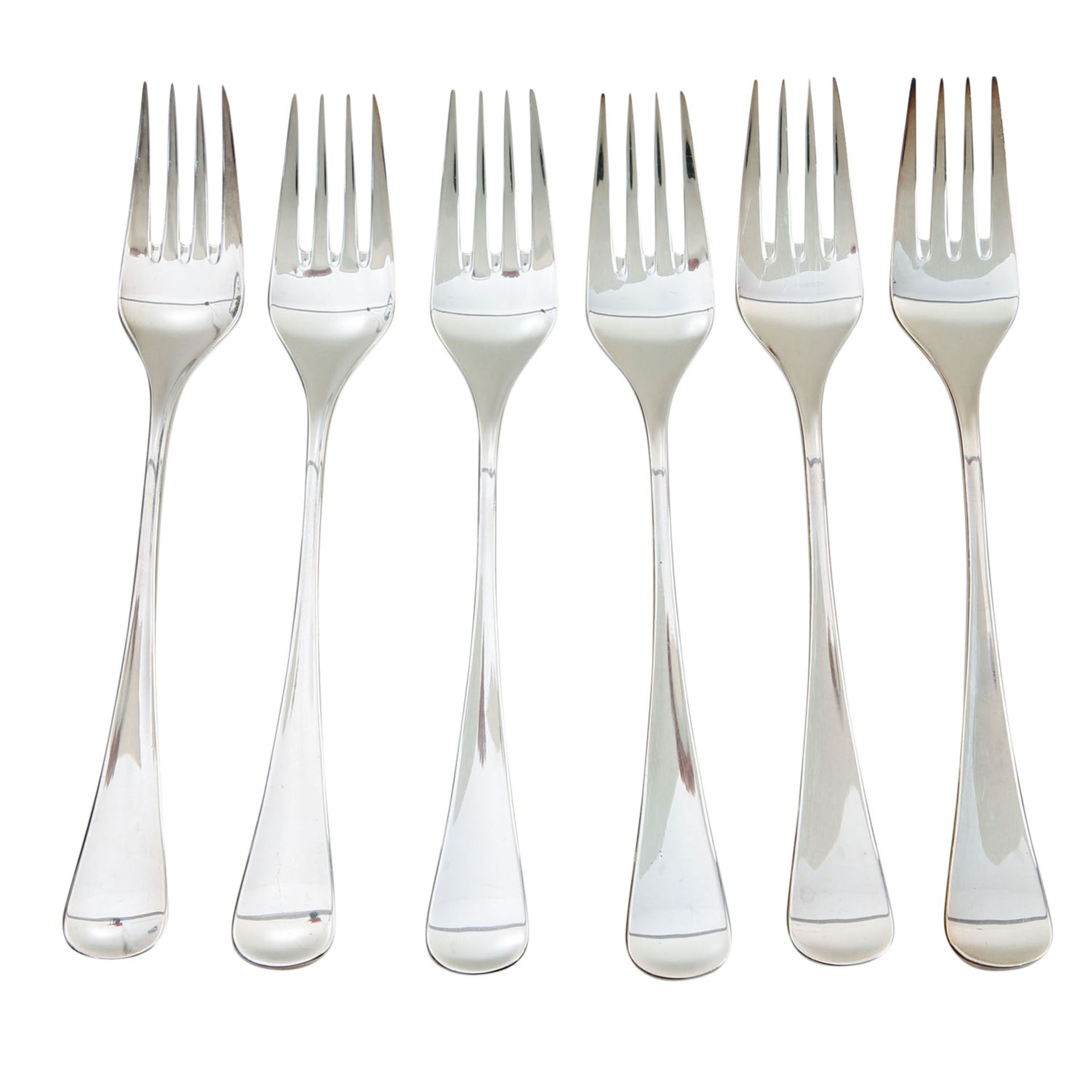 ROBBE & BERKING elegantes und gut erhaltenes 99-tlg. Speisebesteck 'Design 35', 925 Sterling-Silber, - Bild 8 aus 13