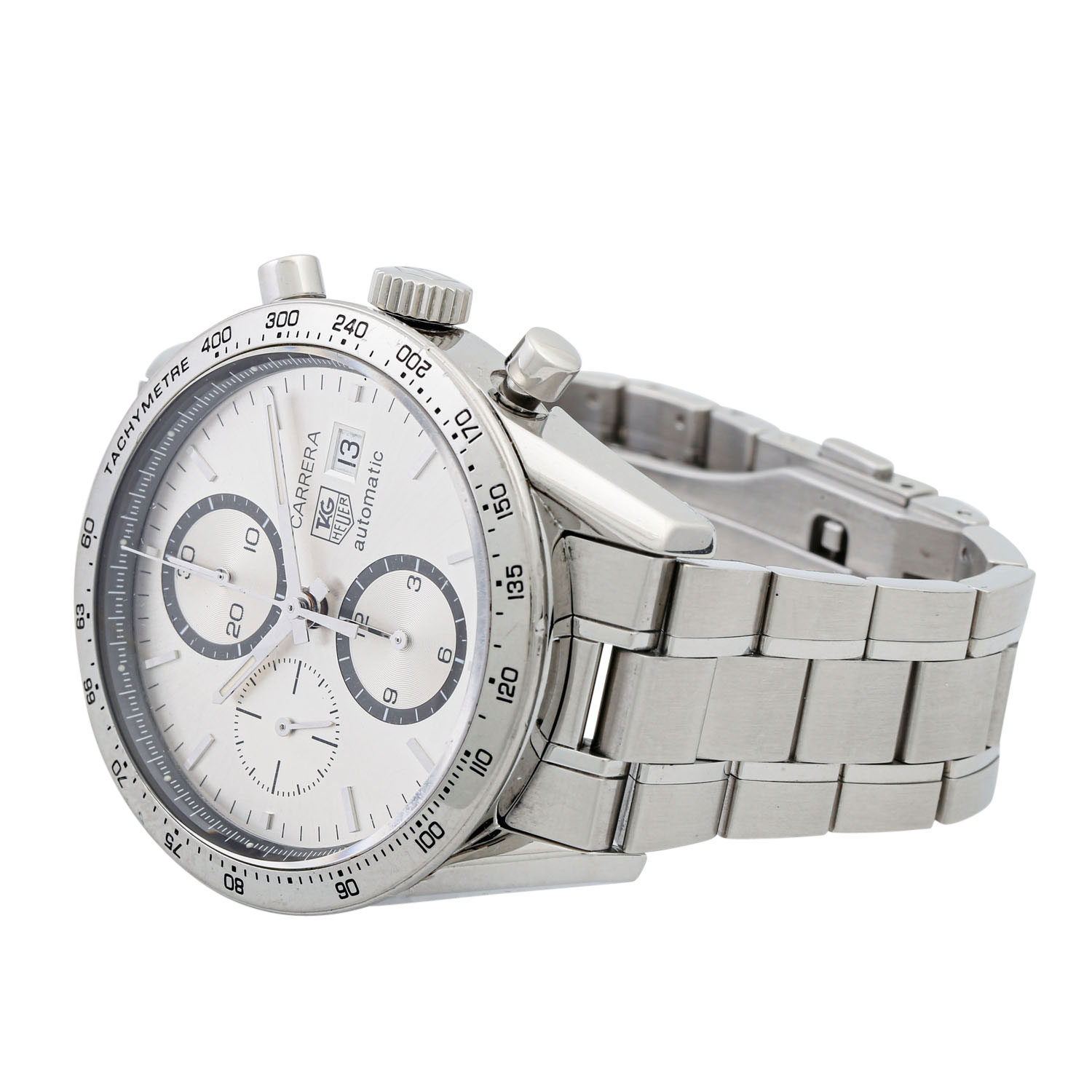 TAG HEUER Carrera Chronograph, Ref. CV2017-2. Herrenuhr. Ca. 2000er Jahre. - Image 7 of 8