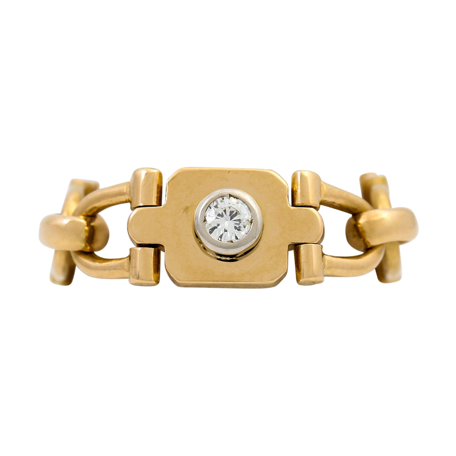 CARTIER Kettenring mit Brillant ca. 0,07 ct, - Image 2 of 5