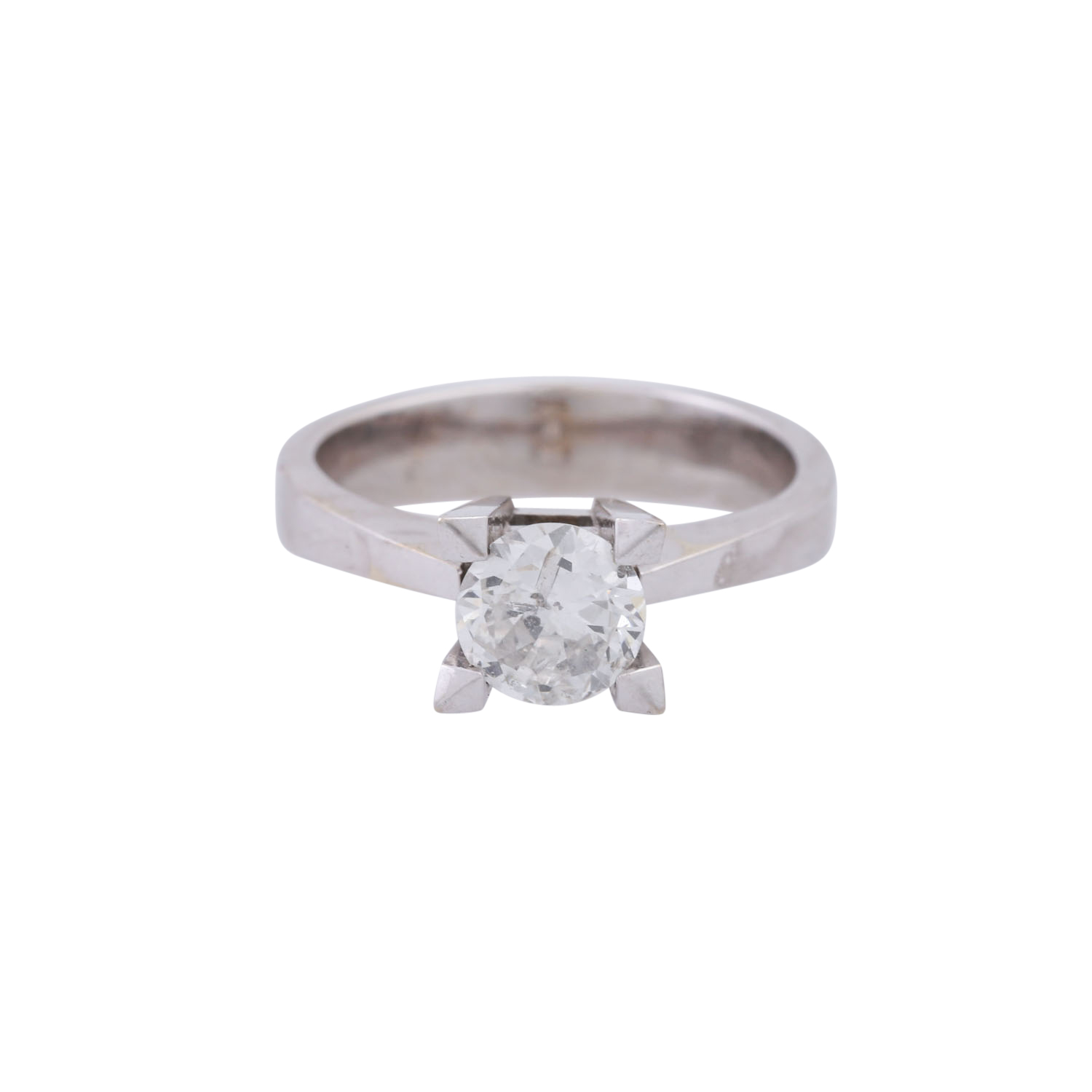 Ring mit Altschliffdiamant ca. 0,9 ct, - Image 2 of 5