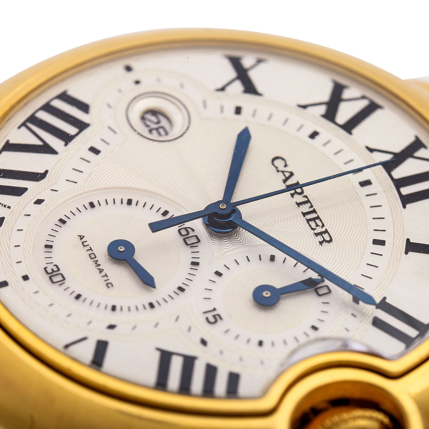 CARTIER Ballon Bleu XL Chronograph, Ref. 3106. Herrenuhr. - Image 5 of 8