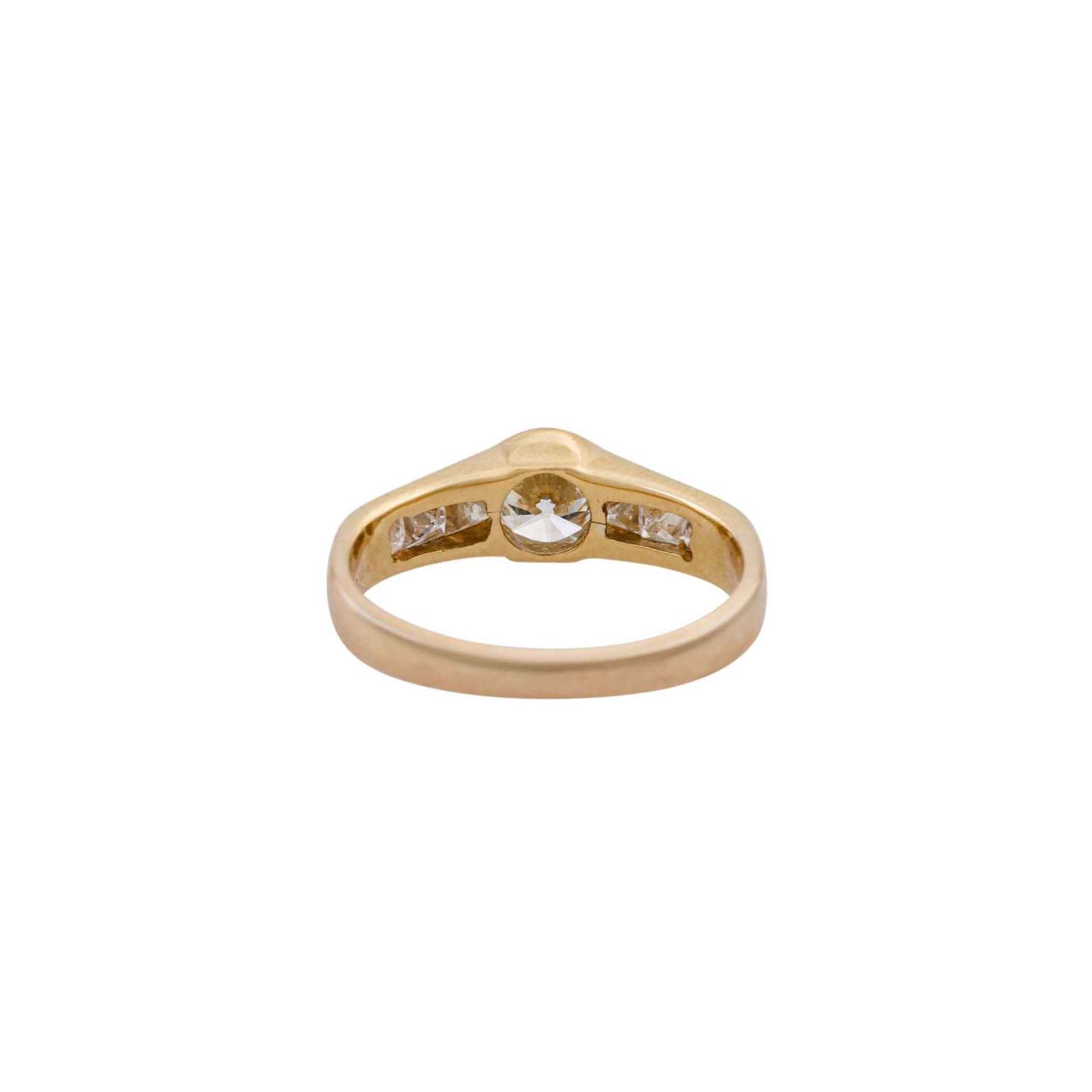 Ring mit Diamanten zus. ca. 1,3 ct, - Image 4 of 5