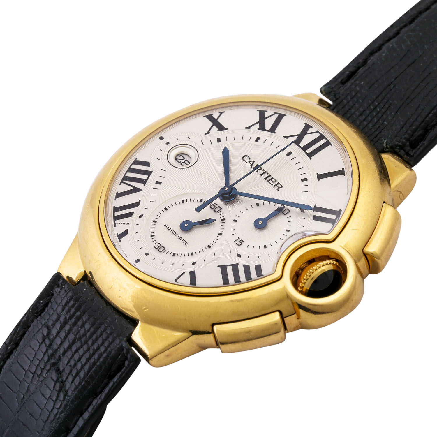 CARTIER Ballon Bleu XL Chronograph, Ref. 3106. Herrenuhr. - Image 4 of 8