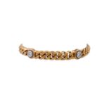 Armband mit 4 Brillanten von zus. ca. 0,6 ct,