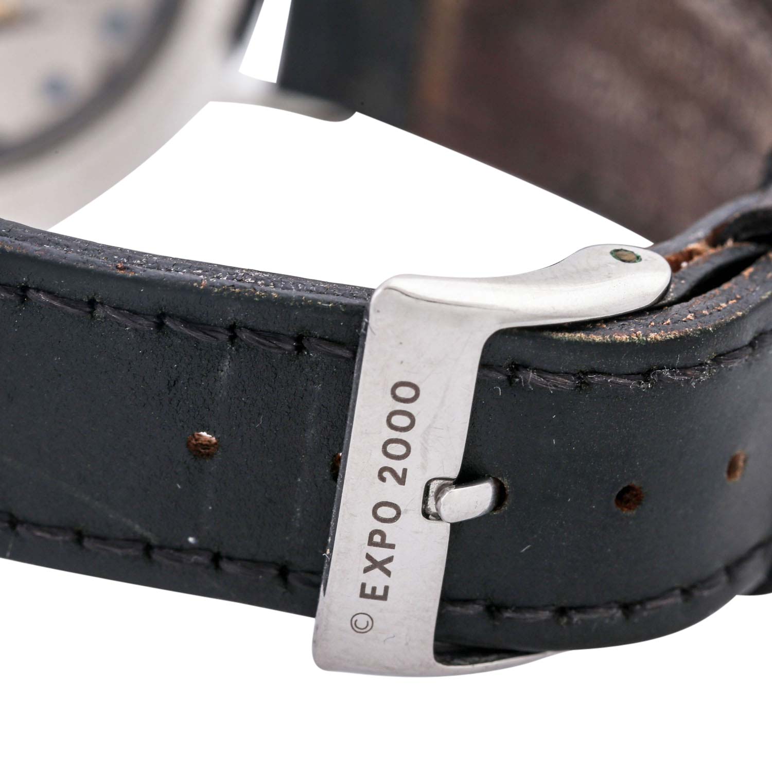 NOMOS Tangente "Expo 2000". Armbanduhr. Ca. 1999/2000. Damaliger Verkaufspreis: 1.250,- DM. - Image 6 of 8