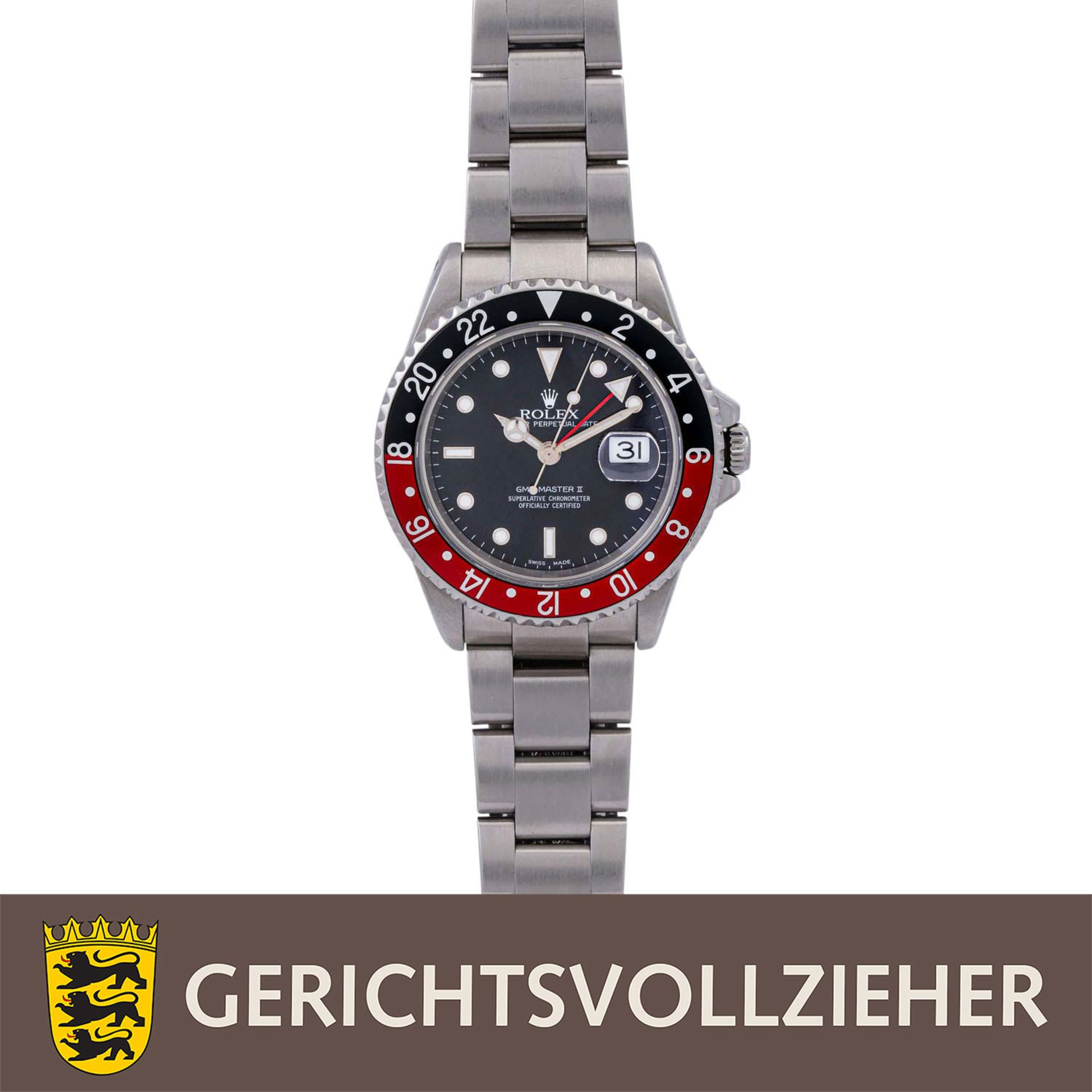 ROLEX GMT-Master "Coke", Ref. 16710. Armbanduhr. Ca. 2000er Jahre.