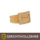 Ring mit Imitationssteinen,