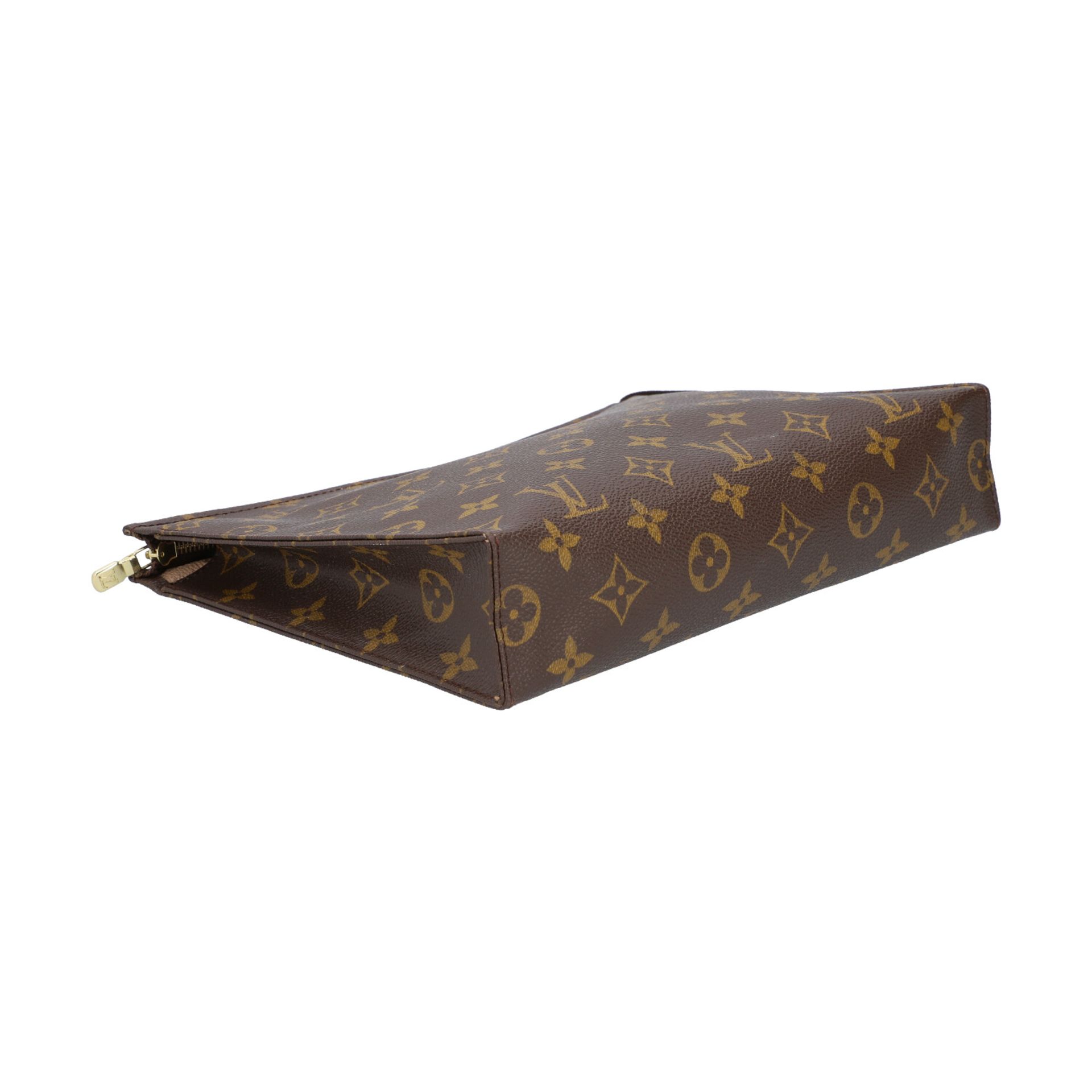 LOUIS VUITTON Clutch, Koll. 2001.Monogram Canvas Serie, Hauptfach mit Reißverschluss, - Bild 5 aus 6