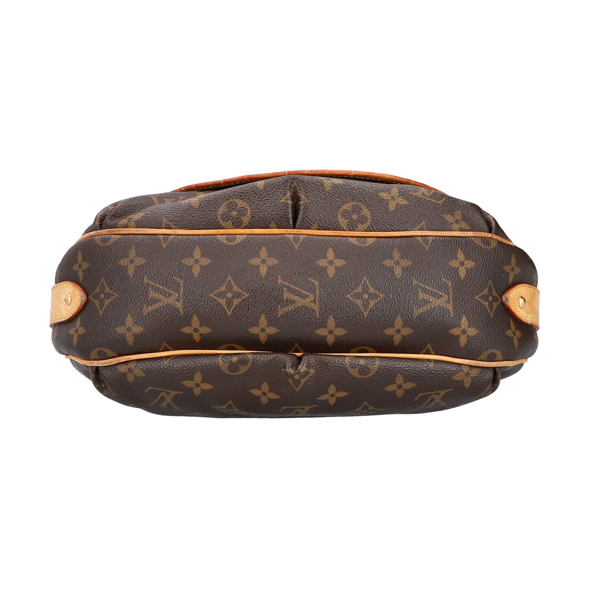 LOUIS VUITTON Schultertasche "TULUM PM", Koll. 2006.Monogram Canvas Serie mit naturbel - Bild 5 aus 8