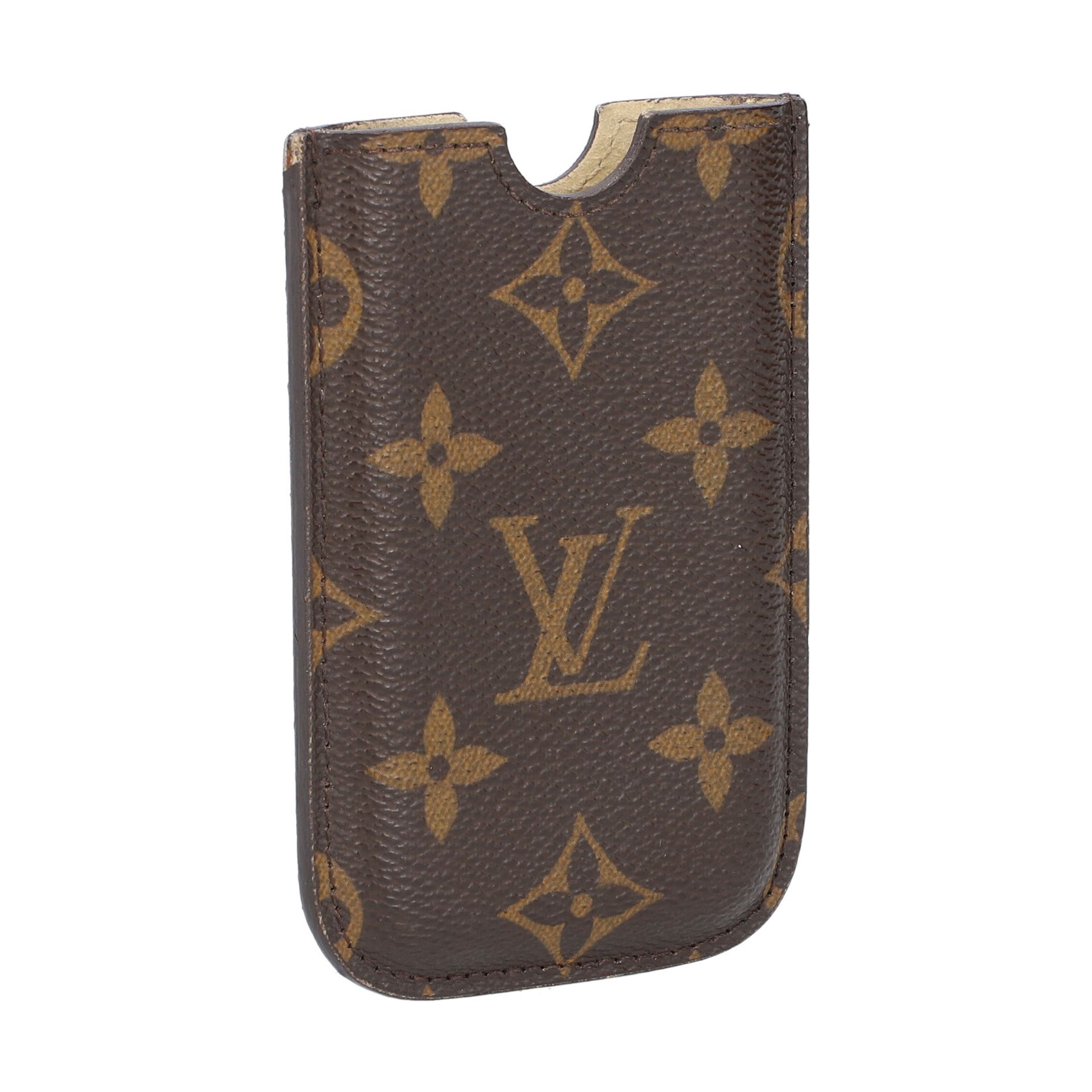 LOUIS VUITTON Iphone 3G Hülle, Koll. 2010.Monogram Canvas Serie. Gebrauchsspuren vorh - Image 2 of 4